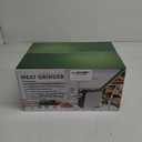 Electric Meat Grinder, Sausage Stuffer with 3 Sausage Tubes, 2 Blades, 3 Plates, 3200W Max, Meat Grinder Heavy Duty for Home Kitchen Use, Stainless Steel (Black)