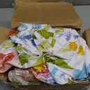 Newwiee 12 Pcs Patio Cushion Covers Outdoor Stretch Sofa Couch Cover Replacement Couch Slipcover Sofa Seat Chair Porch Patio Furniture Protector, Flexibility Washable(Watercolor, Flower)