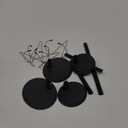 4pcs Doll Stands Display Holder, Adjustable Doll Stands Portable Support Racks, Action Figure Stand Bracket Organizers Dolls Accessories for 12inches - 18inches Doll (Black)