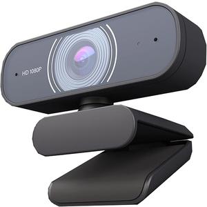 BEOEE Webcam, 360° Panoramic View, Full HD 1080P Video Quality, 1080p Resolution