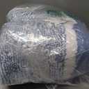 OLANLY Bathroom Rugs Sets 3 Piece, Soft Absorbent Microfiber Bath Mats and U-Shaped Contour Toilet Rug, Home Decor Accessories, Non-Slip, Bath Mat Set for Bathroom (30"x20"+24"x16"+24"x20", Blue)