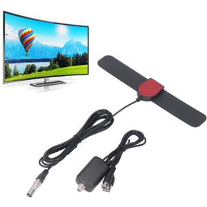 HDTV Antenna, Digital HDTV Antenna High Gain 25DB1 Digital Indoor TV Antennas for Signal Reception 980 Miles