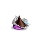 HERSHEY'S KISSES SPECIAL DARK Mildly Sweet Chocolate Candy Party Pack, Great Holiday Candy and Stocking Stuffer 32.1 oz (EXP 03/01/26)