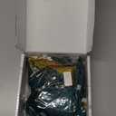 8 PCS Large Glitter Cheer Bows 8" Hair Bows Sparkly Cheerleading Softball Team Bow Hair Ponytail Holder Accessories for cheerleaders football Competition Sports- Green Gold White