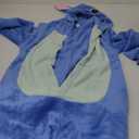 Unisex Children Animal Onesie Pajamas,Kids Flannel Halloween Cosplay Costume/Homewear/Sleepwear Size 125/140
