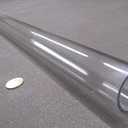 Polycarbonate Round Tube 1 3/4" (1.75") OD x 1 1/2" (1.50") ID x 1/8" Wall x 72" (More Length Options)