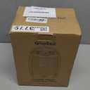 GiveBest Portable Electric Space Heater with Thermostat, 1500W/750W Safe and Quiet Ceramic Heater Fan, Heat Up 200 Square Feet for Office Room Desk Indoor Use, Silver