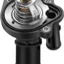 OCPTY Thermostat Housing Fit for ford Escape 2005-2015,for ford Focus 2004-2015,for ford Ranger 2007-2011 Engine Coolant Thermostat Housing Assembly Replaces L33615170,L327-15-170A