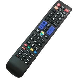 Replacement Remote Control for Samsung UN78JS9100FXZA UN78JS8600 UN55JS8500FXZA UN60JS8000 Curved 4K SUHD Ultra HD 3D Smart LED HDTV TV