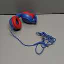 Kids Headphones for School, 85/94 dB Volume Limit, Wired Over Ear Headphones for Kids Boys Girls with Microphone, Foldable Stereo Sound 3.5mm Wired Cord for Kindle Tablet Airplane Travel, Blue