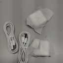 Fitquipment Compatible with iPad, iPhone Charger, Fast Charging 2Set 6FT Cable Cord with 12W Foldable Block Charging Travel Wall Plug Compatible with iPad, iPadPro, iPadAir,iPhone