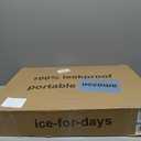 40 Can Soft Cooler Bag - Insulated Leak-Proof Large Cooler Bag with Roll-Top Waterproof Seal | Portable Ice Chest for Camping, Beach, Travel, Picnics | 24HR Cold Retention (Gray)