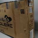 Glerc 20 24 Inch Kids Bike, Kids Mountain Bike for Boys and Girls Ages 6-14, 21-Speed Skyline Bicycle with Front Suspension and Disc Brakes, Multiple Colors (Pink)