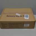 2 Plastic Scooter Boards with Handles for Kids Sitting and Sports Training, with 1 Ring, 2 Ropes and 4 Beanbags, Indoor and Outdoor Play (Orange & Purple)