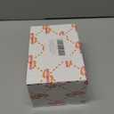 YTETUOE Press on Nails with Designs, Fake Nails Medium Long, 5 Packs (120 Pcs), French Tip Soft Gel Nails, Almond, Frosted, Bright-Diamond, Leopard-Print, Personal Fashion, Glue on Nails Kit