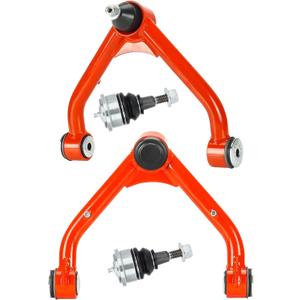 2-4" Lift Front Adjustable Tubular Suspension Control Arm for 1999-2006 Chevy Silverado 1500/GMC Sierra 1500, Escalade Avalanche 1500 2002-2006, Yukon Suburban 1500 2000-2006