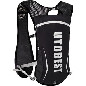 UTOBEST 10L Hydration Vest with 2L Water Bladder and 5L Running Vest Only