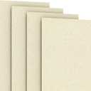 4-Panel Replacement Fabric for Sliding Panel Track Blinds 23" W x 96" L Fabric Only Pre-Attached Hook & Loop Fasteners Trimmable, No Bottom Rail Included, Room Darkening - Beige