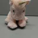 Pink Unicorn Stuffed Animal 10 Fluffy Plush Unicorn with Gold Sparkly Horn for Girls