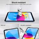 Juvraixo 2 Pack Screen Protector for iPad Air 11 Inch M4/M3/M2 | (8th/7th/6th Generation, 2026/2025/2024) 9H Tempered Glass [Face ID & Apple Pencil Compatible] HD Clear Case Friendly