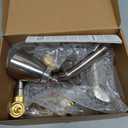 Kingston Brass KB6238LL Legacy Tub and Shower Faucet, Brushed Nickel,5-Inch Spout Reach