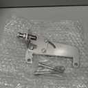 Cascadia Mirror CB Antenna Mounting Bracket Compatible with Freightliner Trucks PCA5002, Heavy Duty Steel Antenna Mounting Bracket with SO-239 Stud Connector