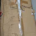 SUPERJARE 47 inch Reversible L Shaped Desk with LED Lights & Power Outlets, Computer Desk with Shelves & Monitor Stand, Gaming Desk with Drawer, Home Office Desk Corner Desk, White