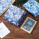 2 x Vnaaem Mushroom Wrapping Paper for Women Girls Mushroom Patterns for Winter Christmas Birthday Holiday - 20 X 28 Inches 8 Folded Sheet