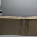 Bigfoot 21" Poly Pusher Snow Shovel - Wooden Handle