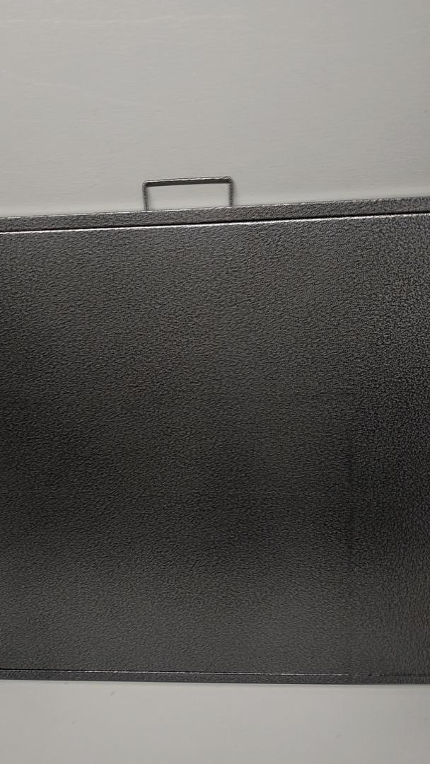27x27 Metal Square With Handle Granite Design