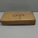 KENES Brushed Nickel Vessel Sink Faucet, Single Handle Tall Bathroom Faucet Single Hole, Modern Bathroom Vanity Faucet with Pop Up Drain and Supply Lines, KE-9005C