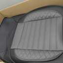 Seat Covers for Toyota 4Runner 2003-2026 2027 Front Set 2 Seats Leather | [Black&Grey] Built-In Lumbar Support Anti-Slip Waterproof Airbag Compatible Protects Upholstery From Spills And Daily Wear