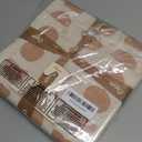 Crane Baby Blanket, Soft Cotton Jacquard Nursery and Stroller Blanket for Boys and Girls, Copper Moon Phase, 30 x 40 (Beige)