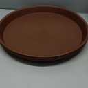 4 Pack Plant Saucer, 13 14 16 18 inch Heavy Duty Plastic Plant Saucer Round, Plant Tray for Pots, Flower Plant Saucers for Indoors, Plant Trays for Planter 12-15" (14 inch, Terracotta)