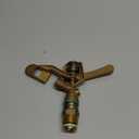 3/4-in Brass Impact Sprinkler with 4pcs Nozzles 1/8",9/64",5/32",11/64" (1-Pack)