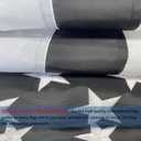 Embroidery Stars Thin Blue Line Police American flag 3x5 Heavy Duty Honoring Law Enforcement Officers FlagsUV Protected Fade Embroidered Blue Striped American Flag Outdoor Super Durable