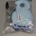 Feidoog Baby Head Protection Backpack with 3 Baby Knee Pads - Soft & Lightweight Head Protection for Walking and Crawling,Blue White Astronauts