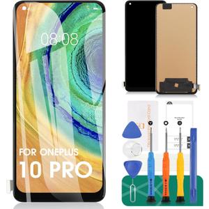 TFT for Oneplus 10 Pro Screen Replacement for Oneplus 9 Pro LCD Digitizer Repair Kits for Oneplus 11 NE2210 Touch Screen Display Assembly Replacement NE2211 NE2213 NE2215 NE2217