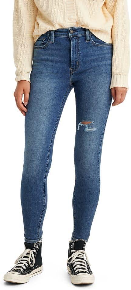 Levi's Women's 720 High Rise Super Skinny Jeans, (New) Blue, 26 Regular