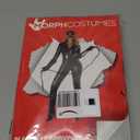 Morph Black Catsuit For Women Leather Jumpsuit Womens Adult Black Cat Suit Halloween (Medium)