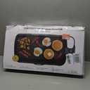 Chefman XL Electric Griddle with Removable Temperature Control, Immersible Flat Top Grill, Burger, Eggs, Pancake Griddle, Nonstick Extra Large Cooking Surface, Slide Out Drip Tray, 10 x 20 Inch