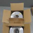 Haimin Wood Grain Slat Wall Panels Peel and Stick Faux Wood Thick Wallpaper 118"x15.75" Waterproof PET & IXPE Foam Paneling (Light Gray)