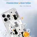 Magnetic for iPhone 16 Pro max Case, Cute Girly Cat Phone Case Compatible with MagSafe, Clear Soft Slim Fit Shockproof Protective Case for Women Girls for iPhone 16 Pro max