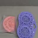 2 Pcs Lingerie Wash Bags, Silicone Delicates Bags For Washing Machine Bra Bag For Laundry Laundry Wash Bag For A-Cup to C-cup, Maternity, Sports, Sexy Bras (Pink+Purple)