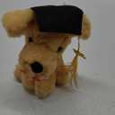 Graduation Dog Puppy with cap and certificate soft plush toy (2025)