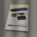 3 in 1 Fast Wireless Charger Stand for iPhone, Foldable Travel Charging Station for Magsafe for iPhone 17/Air/16/15/14/13/12 Series, Apple Watch Serie, AirPods pro/2/3/4, 2025 Christ mas Gifts (Black)