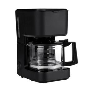 Amazon Basics 5 Cup Drip Coffee Maker with Glass Coffee Pot (0.8 Qt), Auto Shut-off, Auto Pause, Removable Filter Basket, Matte Black