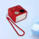 Silicone Cover for Yoto Mini Player, Protective Sleeve Case Compatible with Audio Music Player (Red)