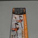 HORUSDY 6" Mini Bar Clamps for Woodworking - 2 Pack Quick Clamps F Clamp with 75 LBS Load Limit