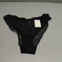 b.tempt'd by Wacoal Women's Lace Kiss Bikini Panty (Large, Night)